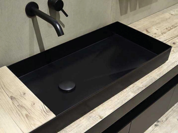LAMINA - Rectangular metal washbasin by FIT INTERIORS - view 2